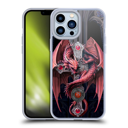 Anne Stokes Dragons Gothic Guardians Soft Gel Case for Apple iPhone 13 Pro Max