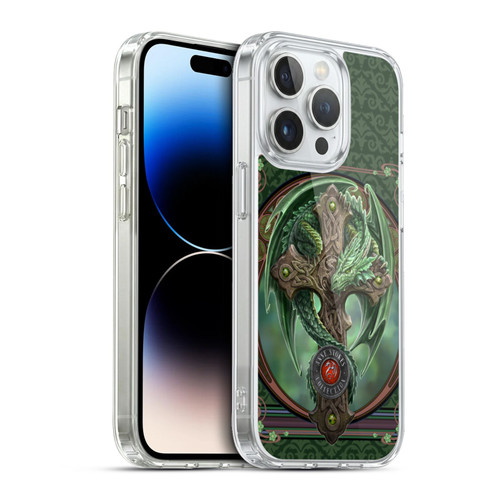 Anne Stokes Dragons Woodland Guardian Soft Gel Case for Apple iPhone 13 Pro