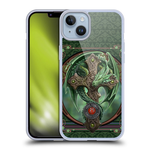 Anne Stokes Dragons Woodland Guardian Soft Gel Case for Apple iPhone 14 Plus