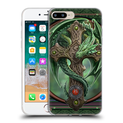 Anne Stokes Dragons Woodland Guardian Soft Gel Case for Apple iPhone 7 Plus / iPhone 8 Plus