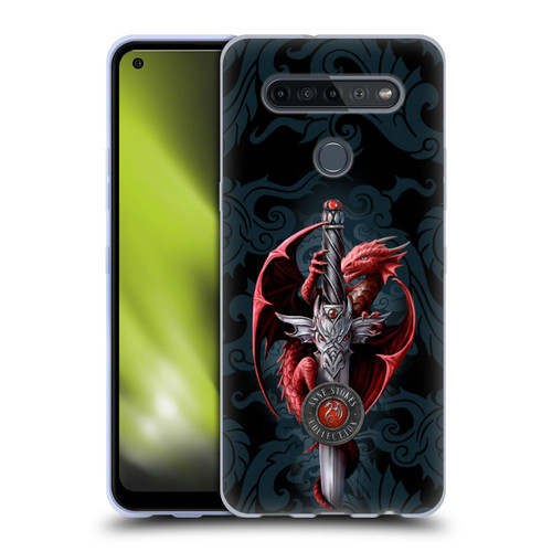 Anne Stokes Dragons Dagger Soft Gel Case for LG K51S