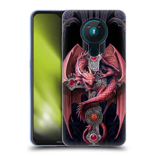 Anne Stokes Dragons Gothic Guardians Soft Gel Case for Nokia 5.3