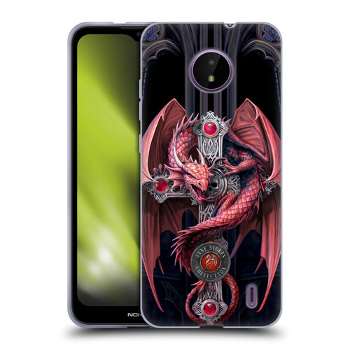 Anne Stokes Dragons Gothic Guardians Soft Gel Case for Nokia C10 / C20