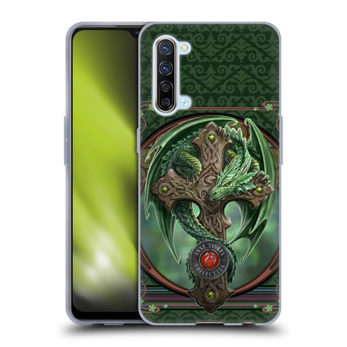 Anne Stokes Dragons Woodland Guardian Soft Gel Case for OPPO Find X2 Lite 5G