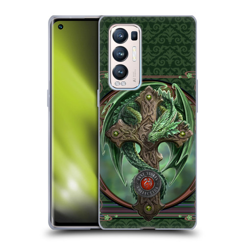 Anne Stokes Dragons Woodland Guardian Soft Gel Case for OPPO Find X3 Neo / Reno5 Pro+ 5G