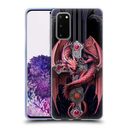Anne Stokes Dragons Gothic Guardians Soft Gel Case for Samsung Galaxy S20 / S20 5G