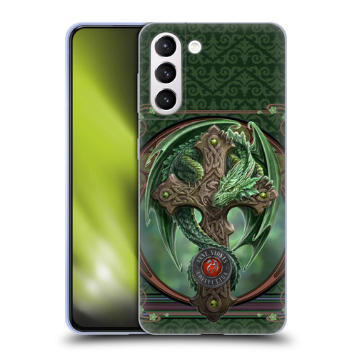 Anne Stokes Dragons Woodland Guardian Soft Gel Case for Samsung Galaxy S21+ 5G