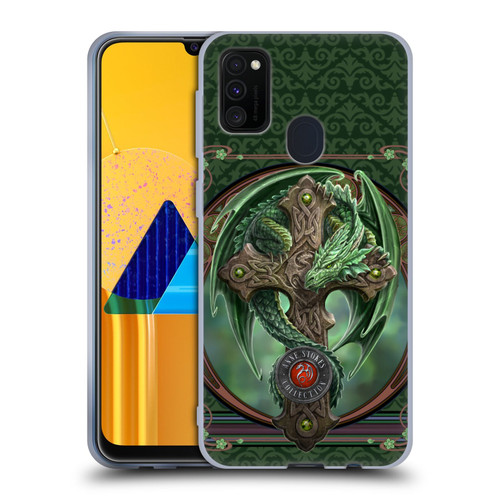 Anne Stokes Dragons Woodland Guardian Soft Gel Case for Samsung Galaxy M30s (2019)/M21 (2020)