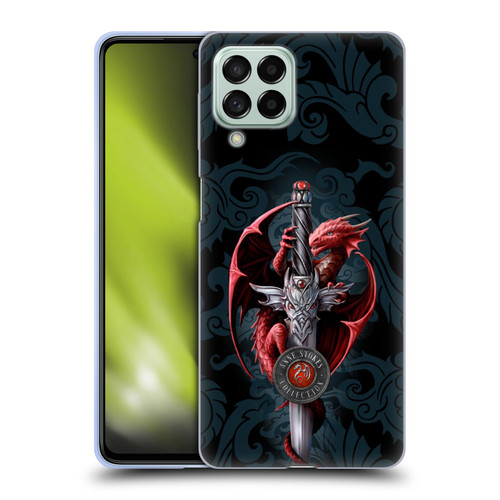 Anne Stokes Dragons Dagger Soft Gel Case for Samsung Galaxy M53 (2022)