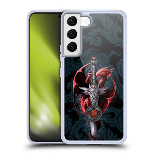 Anne Stokes Dragons Dagger Soft Gel Case for Samsung Galaxy S22 5G