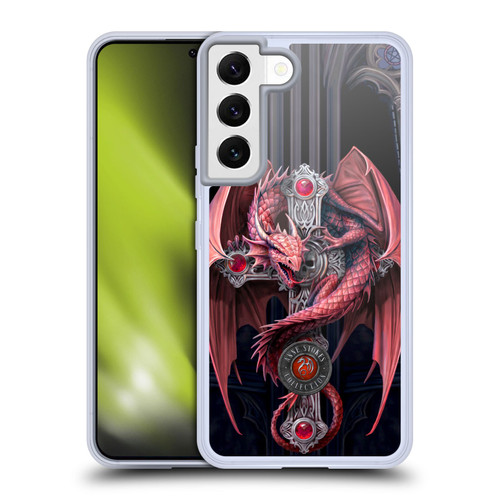 Anne Stokes Dragons Gothic Guardians Soft Gel Case for Samsung Galaxy S22 5G