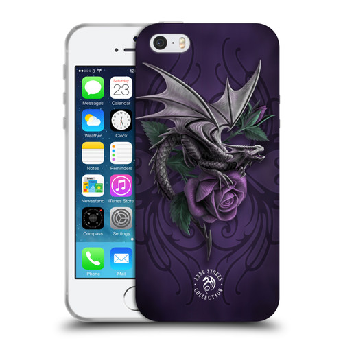 Anne Stokes Dragons 3 Beauty 2 Soft Gel Case for Apple iPhone 5 / 5s / iPhone SE 2016