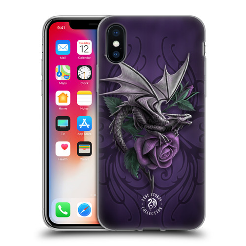 Anne Stokes Dragons 3 Beauty 2 Soft Gel Case for Apple iPhone X / iPhone XS