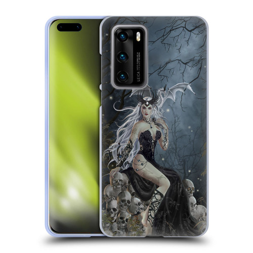 Nene Thomas Gothic Mad Queen Of Skulls Dragon Soft Gel Case for Huawei P40 5G