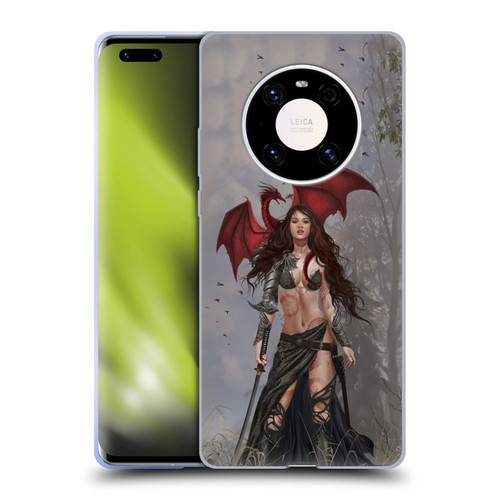Nene Thomas Gothic Dragon Witch Warrior Sword Soft Gel Case for Huawei Mate 40 Pro 5G