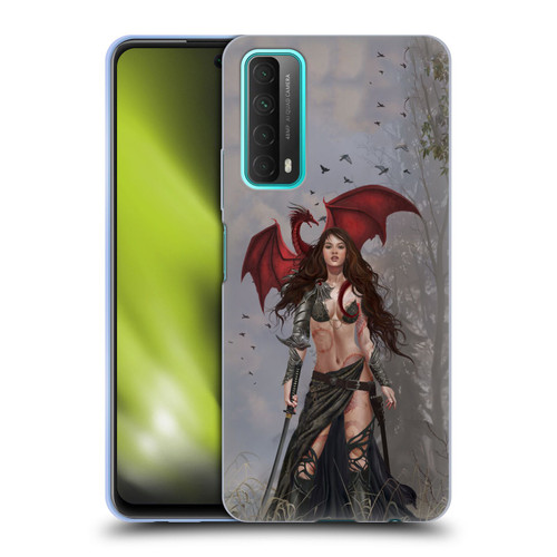 Nene Thomas Gothic Dragon Witch Warrior Sword Soft Gel Case for Huawei P Smart (2021)