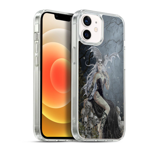 Nene Thomas Gothic Mad Queen Of Skulls Dragon Soft Gel Case for Apple iPhone 12 / iPhone 12 Pro & MagSafe