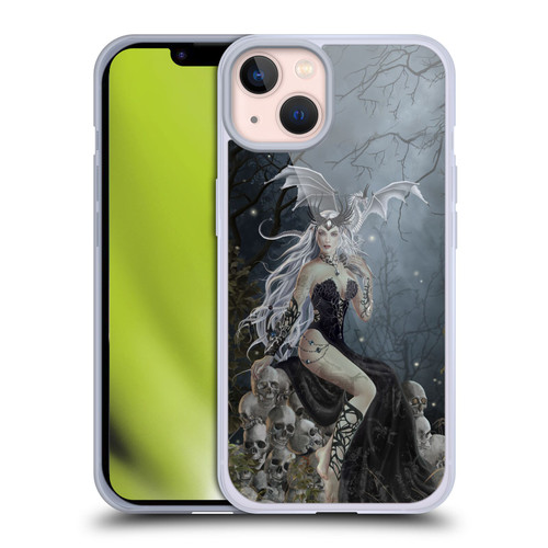Nene Thomas Gothic Mad Queen Of Skulls Dragon Soft Gel Case for Apple iPhone 13