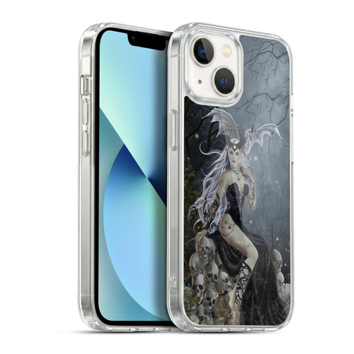Nene Thomas Gothic Mad Queen Of Skulls Dragon Soft Gel Case for Apple iPhone 13