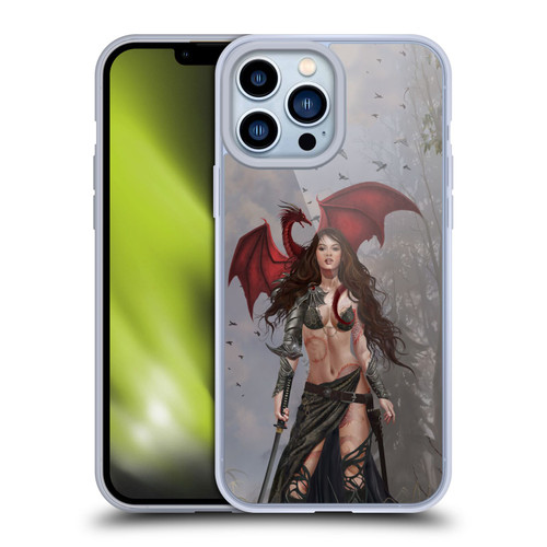 Nene Thomas Gothic Dragon Witch Warrior Sword Soft Gel Case for Apple iPhone 13 Pro Max