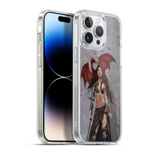 Nene Thomas Gothic Dragon Witch Warrior Sword Soft Gel Case for Apple iPhone 13 Pro Max & MagSafe