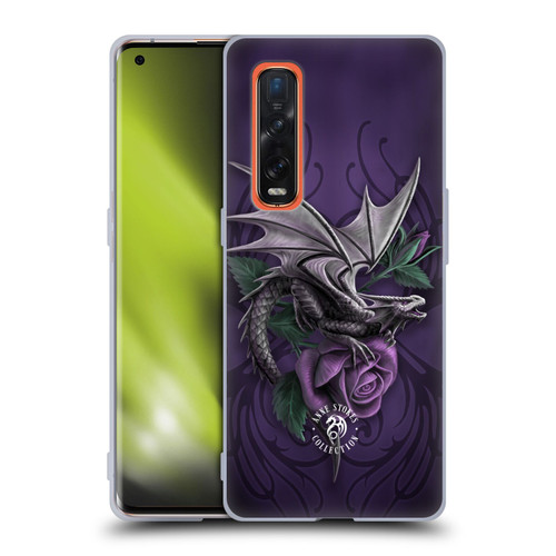 Anne Stokes Dragons 3 Beauty 2 Soft Gel Case for OPPO Find X2 Pro 5G