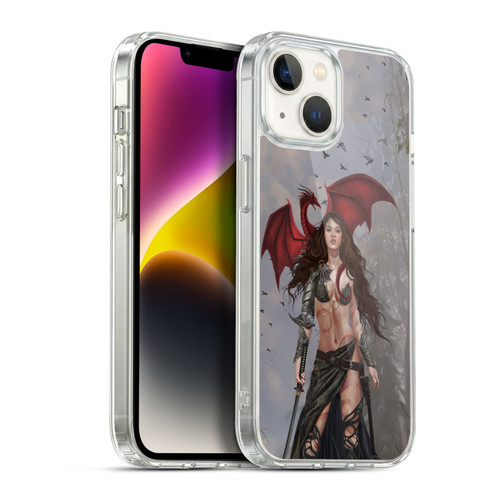 Nene Thomas Gothic Dragon Witch Warrior Sword Soft Gel Case for Apple iPhone 14