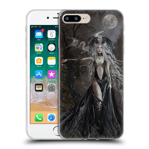 Nene Thomas Gothic Skull Queen Of Havoc Dragon Soft Gel Case for Apple iPhone 7 Plus / iPhone 8 Plus