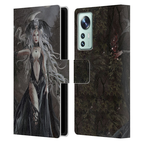 Nene Thomas Gothic Skull Queen Of Havoc Dragon Leather Book Wallet Case Cover For Xiaomi 12