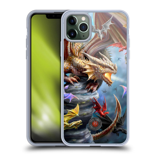 Anne Stokes Dragons 4 Clan Soft Gel Case for Apple iPhone 11 Pro Max
