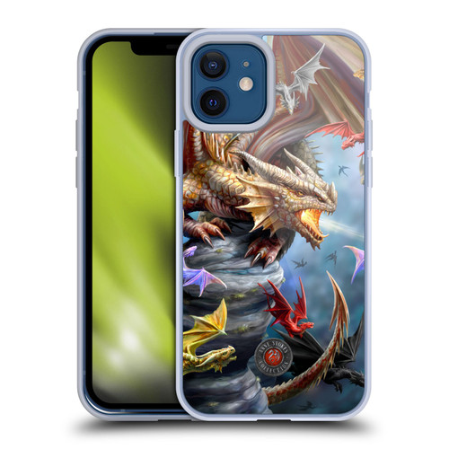 Anne Stokes Dragons 4 Clan Soft Gel Case for Apple iPhone 12 / iPhone 12 Pro