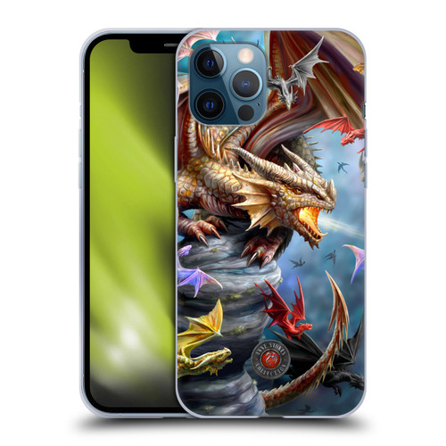 Anne Stokes Dragons 4 Clan Soft Gel Case for Apple iPhone 12 Pro Max
