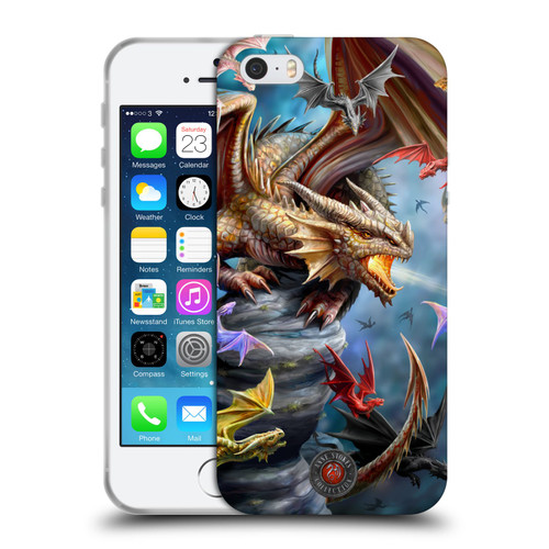 Anne Stokes Dragons 4 Clan Soft Gel Case for Apple iPhone 5 / 5s / iPhone SE 2016