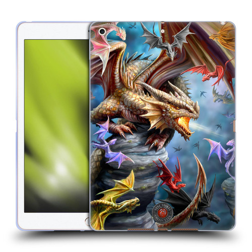 Anne Stokes Dragons 4 Clan Soft Gel Case for Apple iPad 10.2 2019/2020/2021