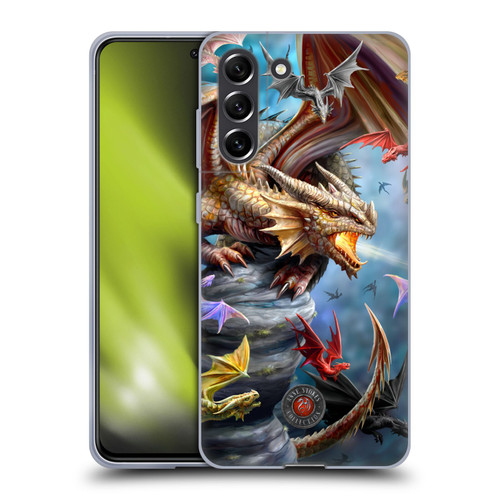 Anne Stokes Dragons 4 Clan Soft Gel Case for Samsung Galaxy S21 FE 5G