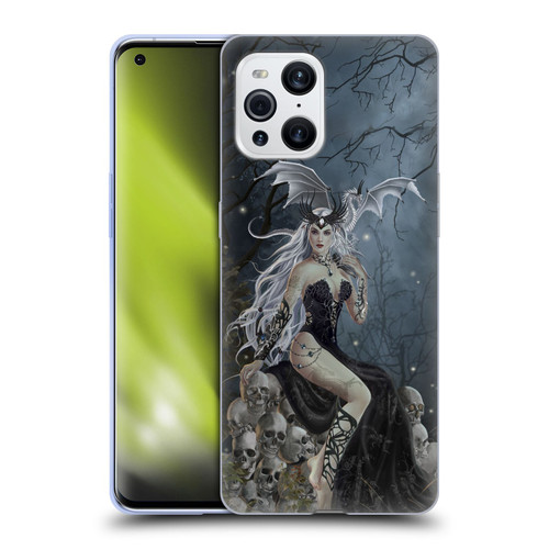 Nene Thomas Gothic Mad Queen Of Skulls Dragon Soft Gel Case for OPPO Find X3 / Pro