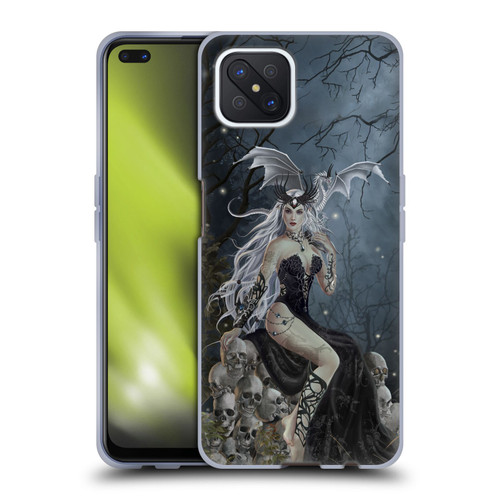 Nene Thomas Gothic Mad Queen Of Skulls Dragon Soft Gel Case for OPPO Reno4 Z 5G