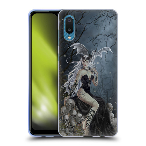Nene Thomas Gothic Mad Queen Of Skulls Dragon Soft Gel Case for Samsung Galaxy A02/M02 (2021)
