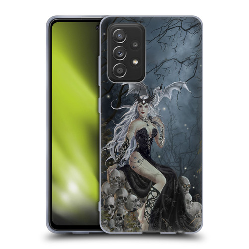 Nene Thomas Gothic Mad Queen Of Skulls Dragon Soft Gel Case for Samsung Galaxy A52 / A52s / 5G (2021)