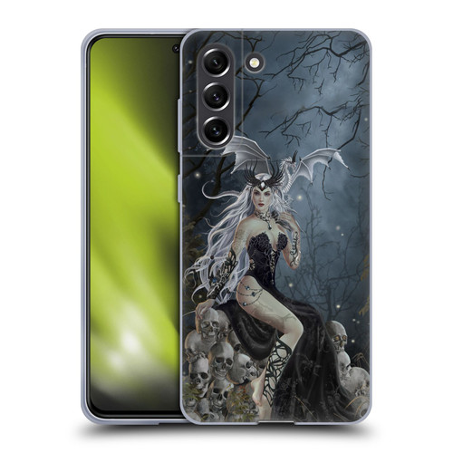 Nene Thomas Gothic Mad Queen Of Skulls Dragon Soft Gel Case for Samsung Galaxy S21 FE 5G