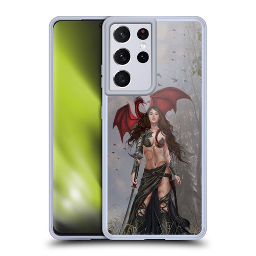 Nene Thomas Gothic Dragon Witch Warrior Sword Soft Gel Case for Samsung Galaxy S21 Ultra 5G