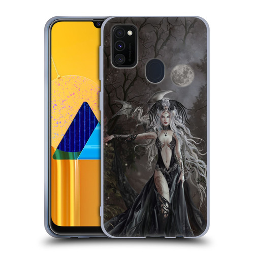 Nene Thomas Gothic Skull Queen Of Havoc Dragon Soft Gel Case for Samsung Galaxy M30s (2019)/M21 (2020)