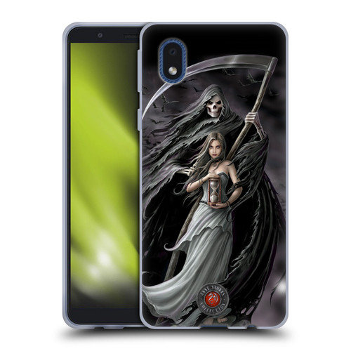 Anne Stokes Gothic Summon the Reaper Soft Gel Case for Samsung Galaxy A01 Core (2020)