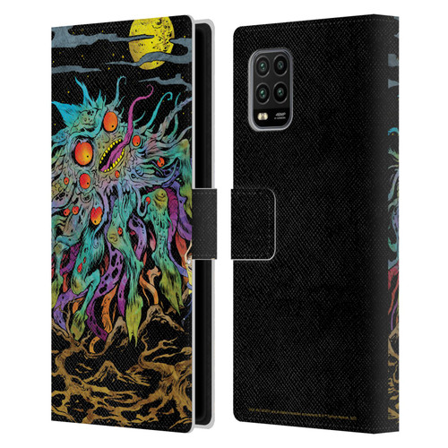 Rick And Morty Season 1 & 2 Graphics The Dunrick Horror Leather Book Wallet Case Cover For Xiaomi Mi 10 Lite 5G