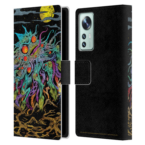 Rick And Morty Season 1 & 2 Graphics The Dunrick Horror Leather Book Wallet Case Cover For Xiaomi 12