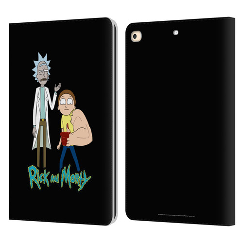 Rick And Morty Season 3 Character Art Rick and Morty Leather Book Wallet Case Cover For Apple iPad 9.7 2017 / iPad 9.7 2018