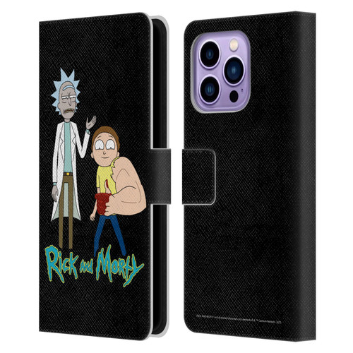 Rick And Morty Season 3 Character Art Rick and Morty Leather Book Wallet Case Cover For Apple iPhone 14 Pro Max
