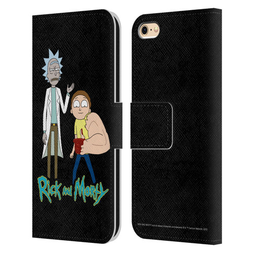 Rick And Morty Season 3 Character Art Rick and Morty Leather Book Wallet Case Cover For Apple iPhone 6 / iPhone 6s
