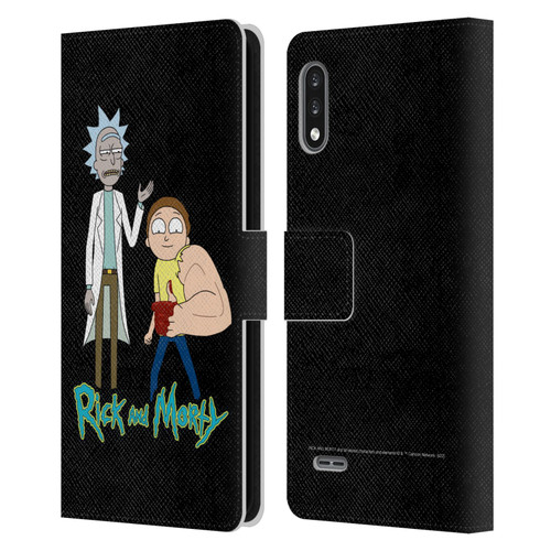 Rick And Morty Season 3 Character Art Rick and Morty Leather Book Wallet Case Cover For LG K22