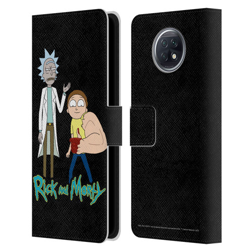 Rick And Morty Season 3 Character Art Rick and Morty Leather Book Wallet Case Cover For Xiaomi Redmi Note 9T 5G